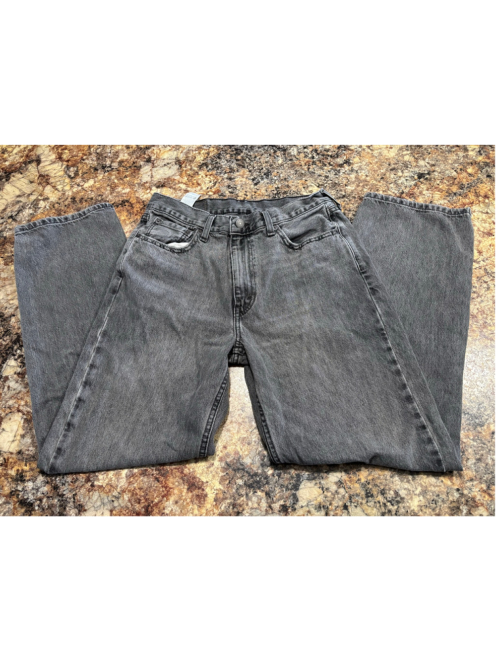 Levi’s 565 Loose Straight Jeans Washed Black W30 L32